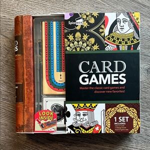 SpiceBox Gift Set Card Games kit. 
NEW IN BOX!!! GREAT GIFT!